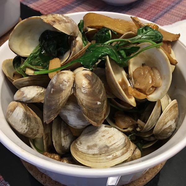 塔香蛤蜊：小灰 一起做