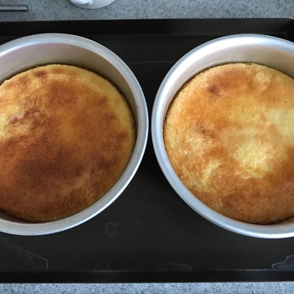 8吋半熟重乳酪蛋糕-法國鐵塔牌純馬斯卡彭 : Karen White一起做