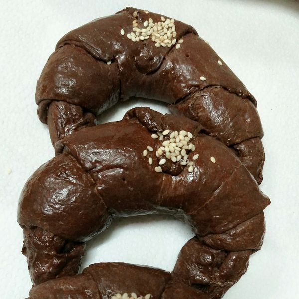 牛角麵包（老麵法） : 安安一起做