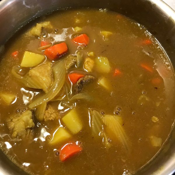 雞肉咖哩：cher 一起做