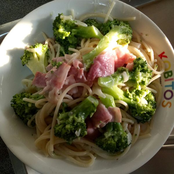 培根奶油義大利麵【好侍北海道白醬料理】 : 安一起做