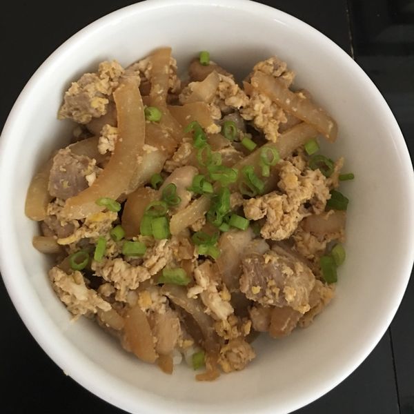超簡單！雞肉親子丼 : Cindyli一起做