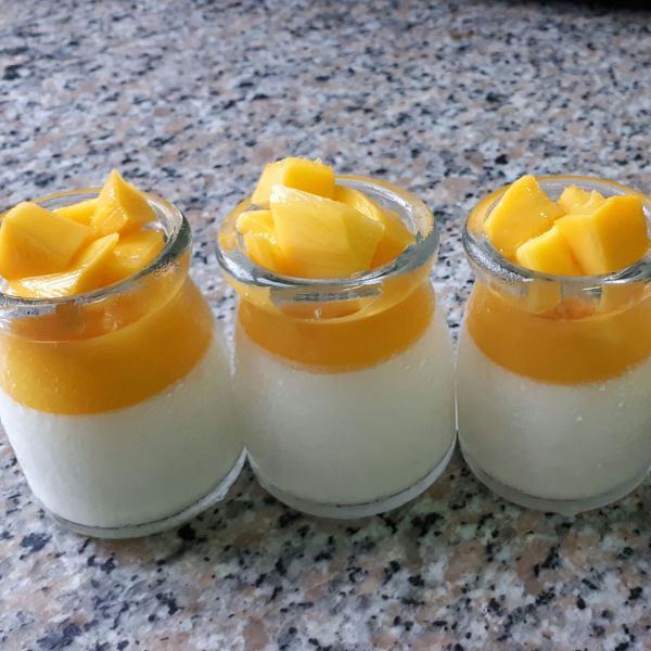 芒果鮮奶酪 : 陳吧噗一起做