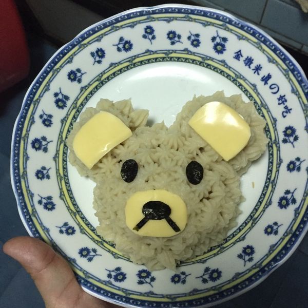 讓炒飯變好吃~【拉拉熊蛋糕飯飯】：茶婉蒸 一起做