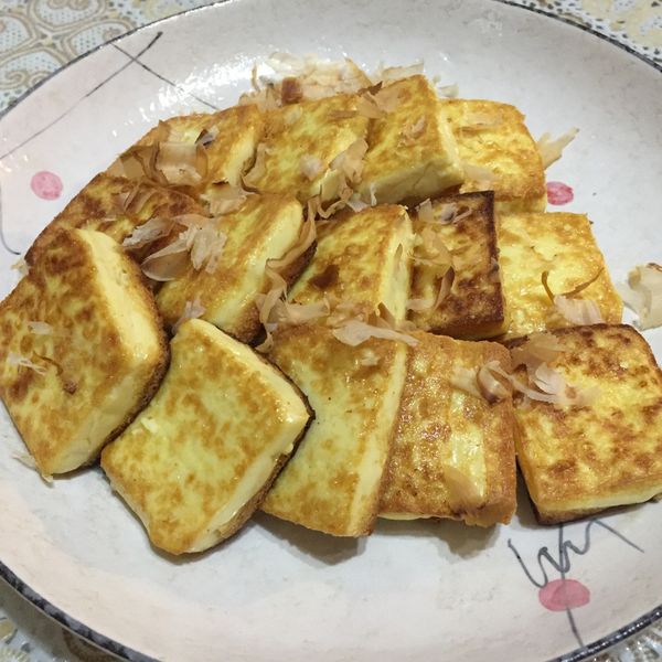 香煎蛋豆腐【淬釀日式下午茶點】：陳婉茹 一起做