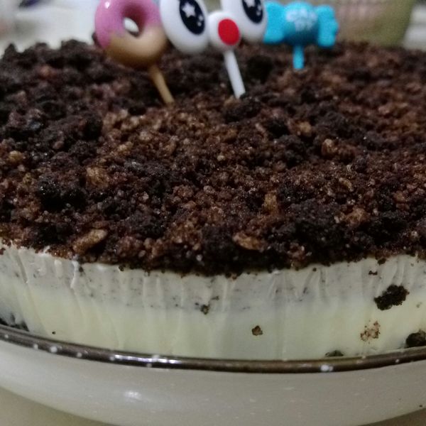 OREO生乳酪蛋糕（6吋、免烤箱） : 李君玲一起做