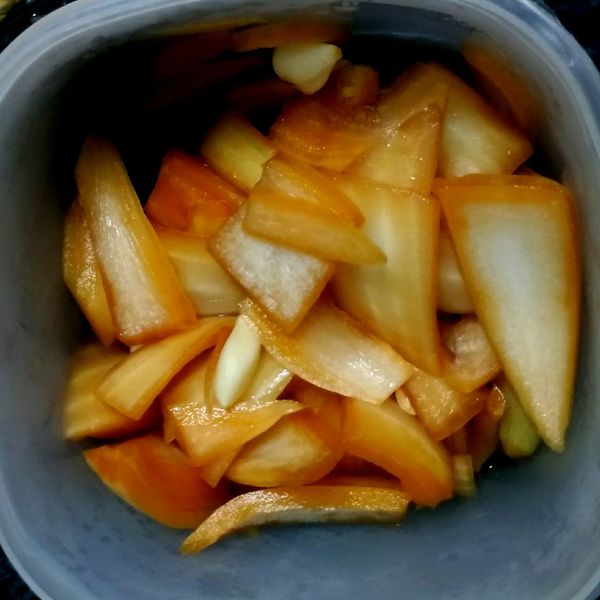 清脆酸甜的醃洋蔥，양파장아찌 : Cathy Liu一起做