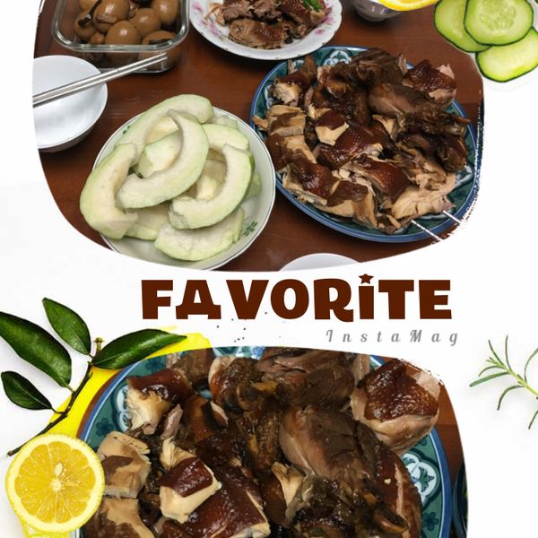 玫瑰油雞腿：孫毛毛 一起做