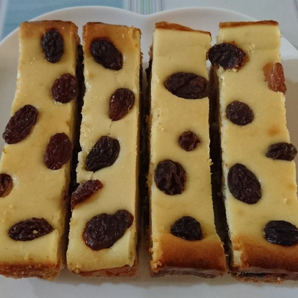 超人氣櫻桃藍莓起司乳酪條 : 簡素貞一起做