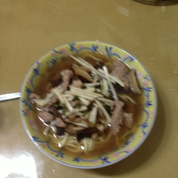 香菇赤肉羹：蔡明吉 一起做