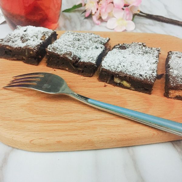 香蕉布朗尼：Abby 一起做