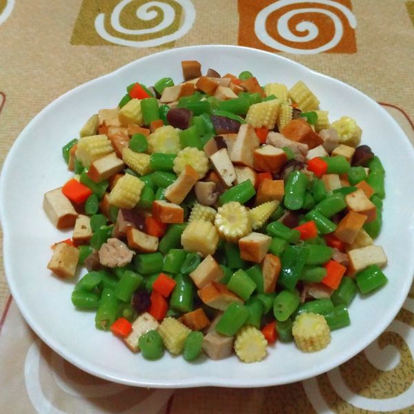 ♥憶柔蔬食♥什錦蔬菜炒豆干~素食:阿玲~三寶貝的媽 一起做