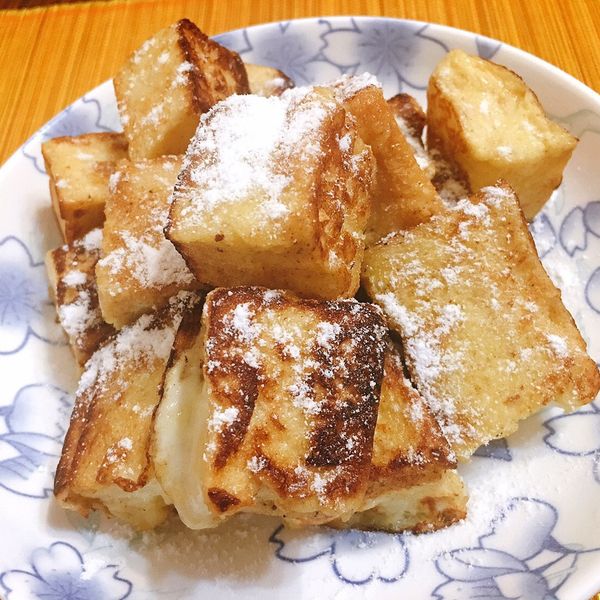 簡單美味的早餐-法國吐司:魚鰭 一起做