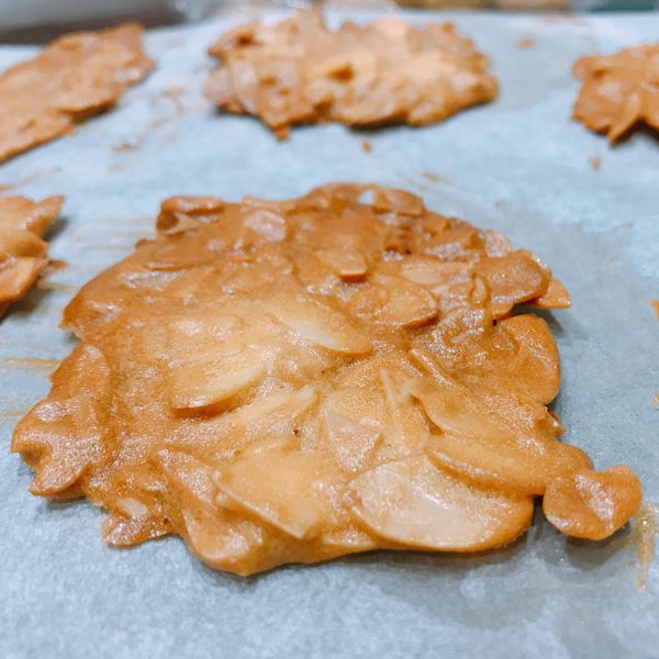 零失敗香脆杏仁瓦片：Chin Chin 一起做