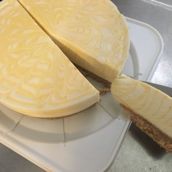 斑馬條紋日式抹茶乳酪蛋糕（6吋、免烤箱） : 興趣使然的魚一起做