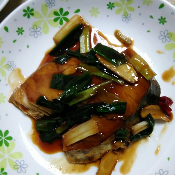 蔥燒土魠魚:藍浩天 一起做