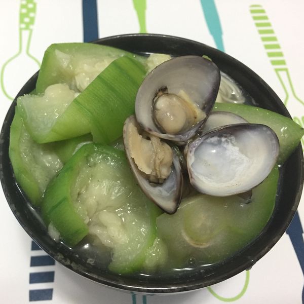 絲瓜蛤蜊麵線：Joanne Wu 一起做