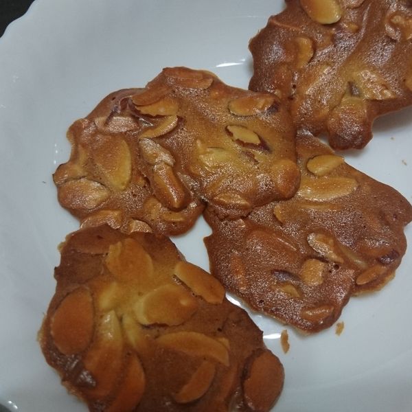 超好吃的杏仁瓦片 (全蛋):laaaa 一起做