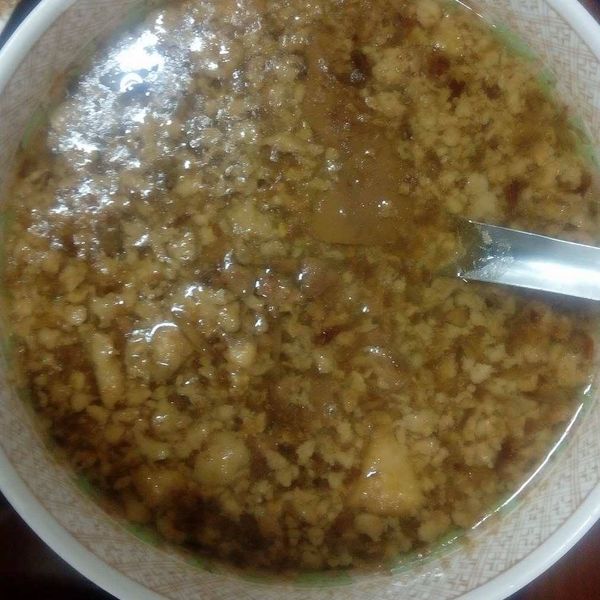 紅蔥肉燥飯 : 雅詩一起做