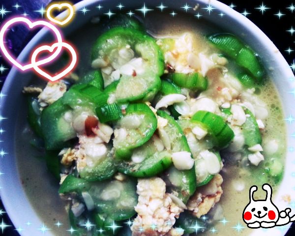 簡單好吃的絲瓜炒蛋 : Zhen Chen一起做