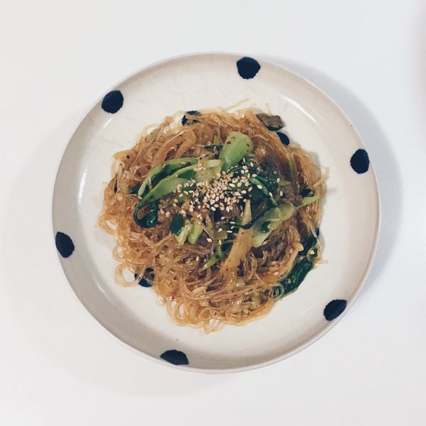 韓式（韓國）冬粉涼拌菜：Sunny Wu 一起做