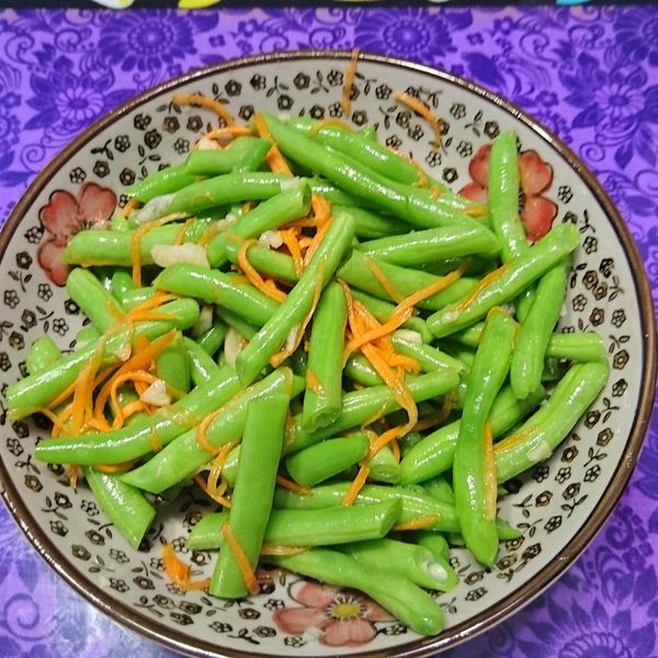 <涼拌菜>涼拌四季豆 : Tina一起做