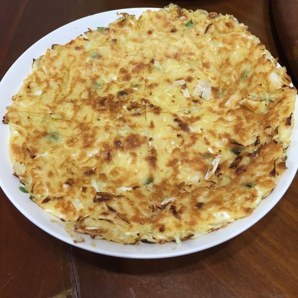 高麗菜煎餅 : Michelle Weng一起做