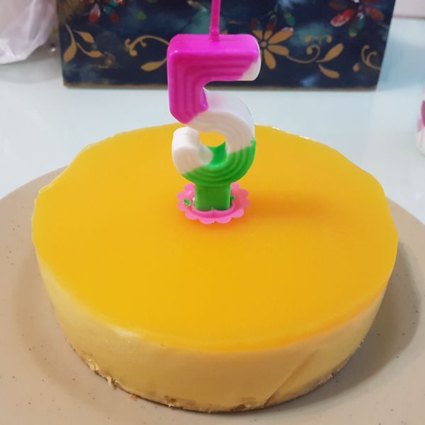 三層【芒果慕斯蛋糕】免烤箱 簡單做 : Enju Chen一起做