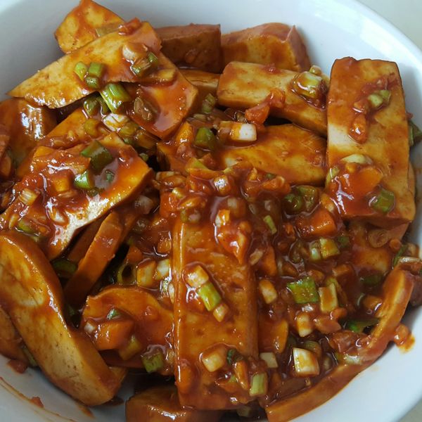 韓式涼拌辣豆干【下酒菜 零廚藝】：鄭雯如 一起做