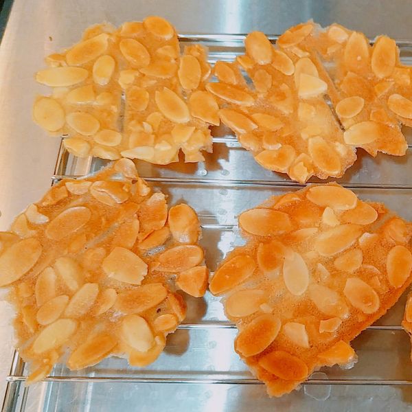 零失敗香脆杏仁瓦片：小婷 一起做