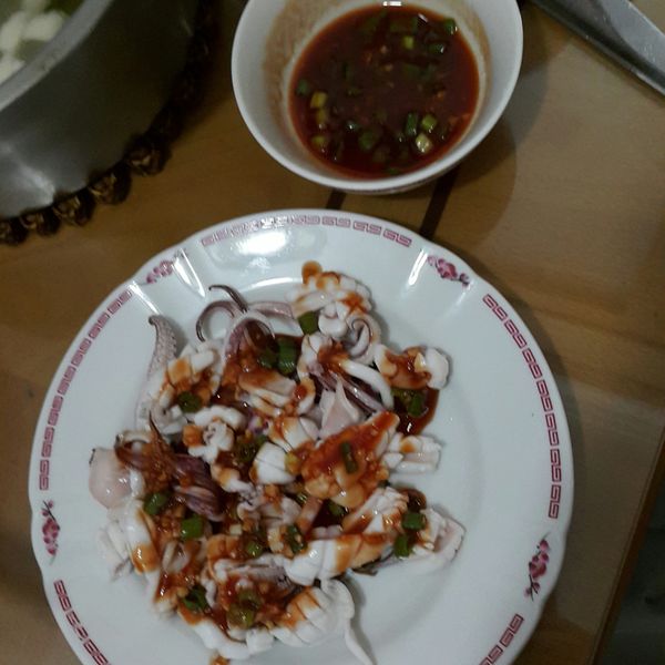 年菜冷盤-五味中卷【蕃茄醬懶人料理】 : 小蝶一起做