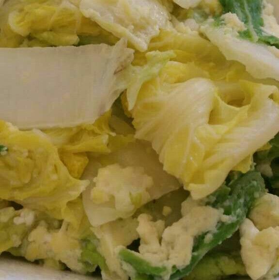 高麗菜炒蛋 : Liujing Li一起做