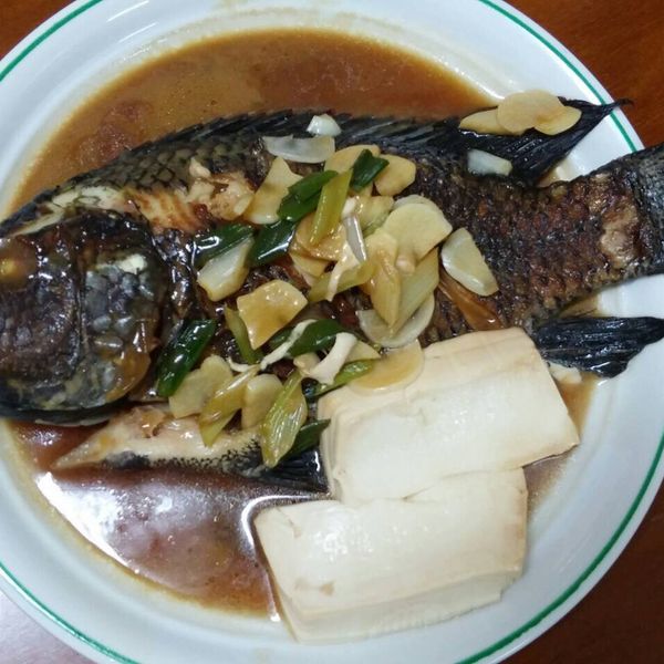 家常美味~蔥燒海水吳郭魚 : S&Cm一起做