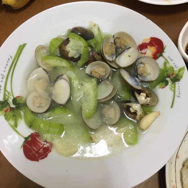 蛤蜊絲瓜 : Katherine Chen一起做