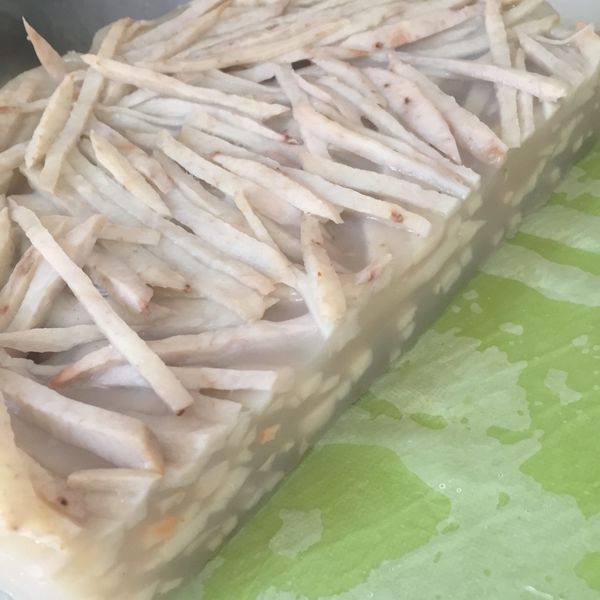 芋籤粿：挑嘴青💋 一起做