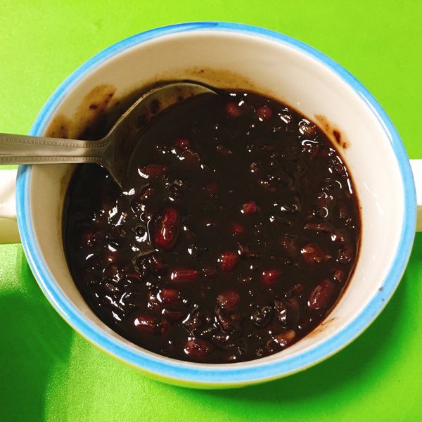補血紅豆紫米粥 - 電鍋料理:昏昏出菜 一起做