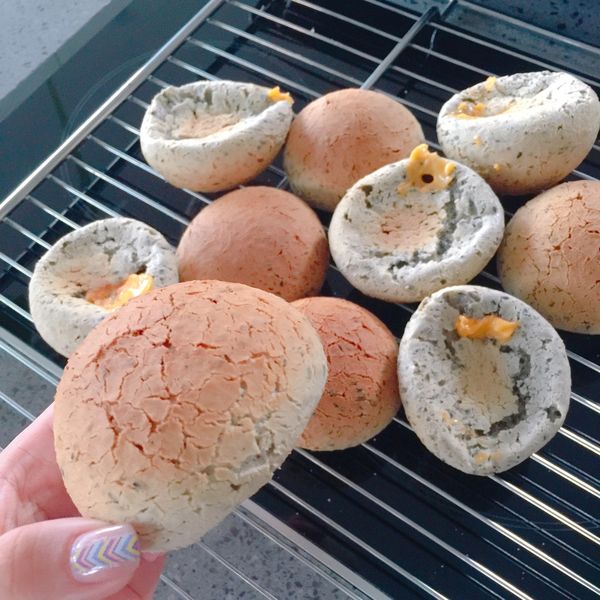 韓國麻糬起士麵包 : Enjoy( ´ ▽ ` )ﾉ一起做