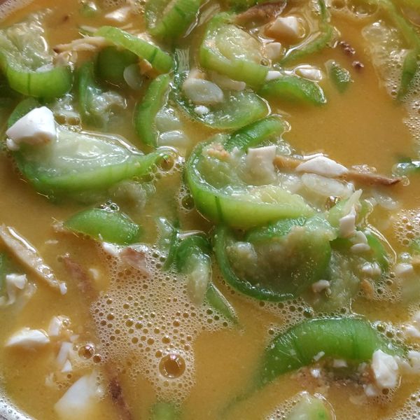 鹹蛋絲瓜 : 果之選一起做