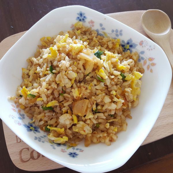 韓式泡菜炒飯：ying 一起做