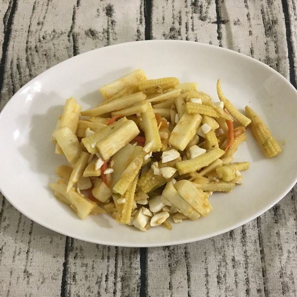 【快樂煮義】金沙筊白筍：芯慧的簡單料理💕 一起做