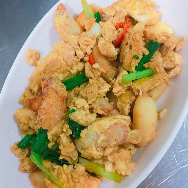 蟹肉炒蛋 : lailai一起做