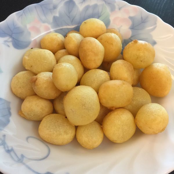 QQ黃金地瓜球 : 黃孟柔一起做