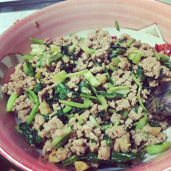 自製雪裡紅 : 1F一起做