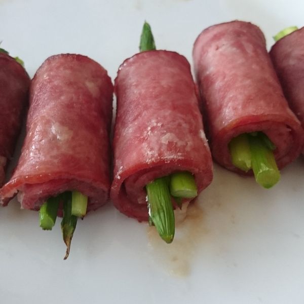 蘆筍培根卷 : Nicole一起做