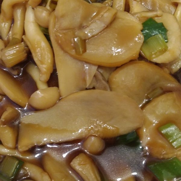 下飯菜!醬滷綜合菇 (杏鮑菇。蘑菇)：Sally Wang 一起做