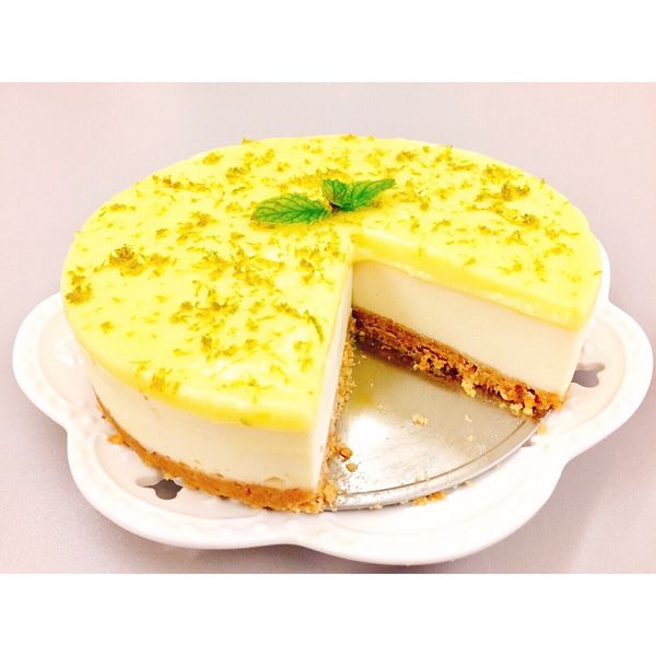 🍋檸檬酪乳酪蛋糕🍋（6吋、免烤箱） : 菲比一起做