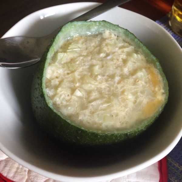 一菜二吃之絲瓜盅蒸蛋:Pei-Chun Chen 一起做