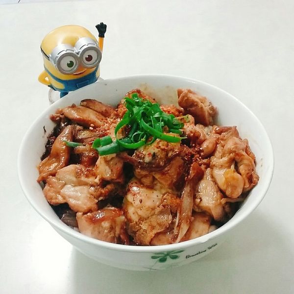 親子丼：RH 一起做
