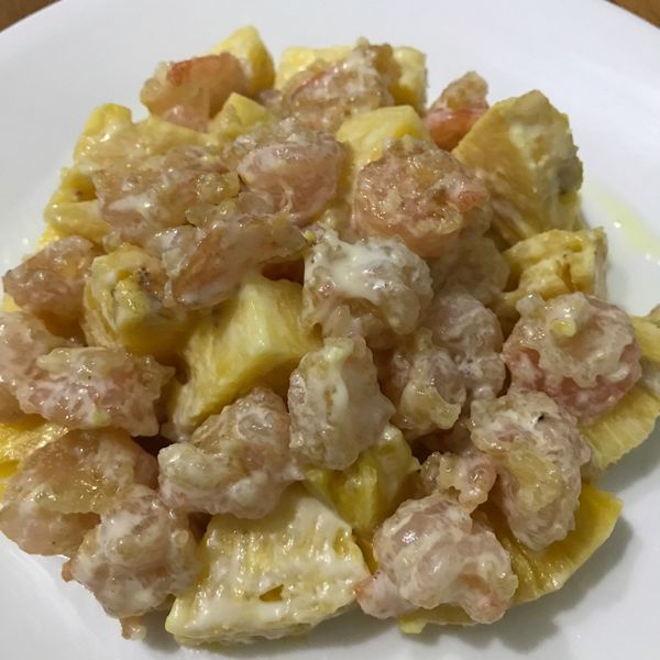 [鳳梨蝦球]三步驟簡易家常菜：linda 一起做