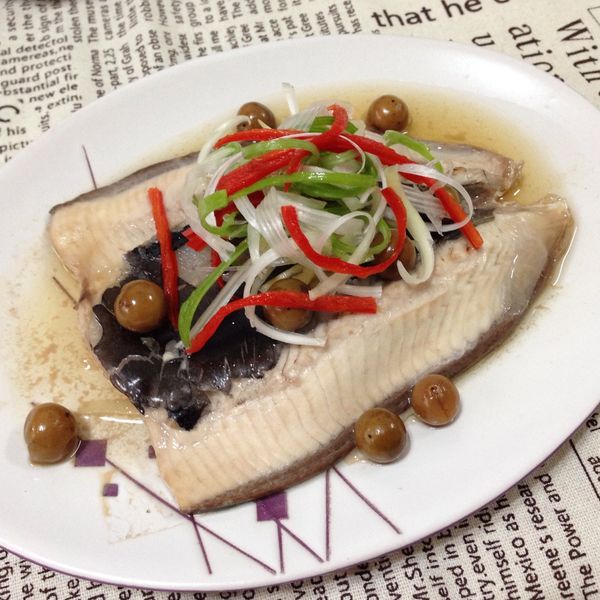 破布子蒸虱目魚肚：人妻廚房日誌-Mandy 一起做